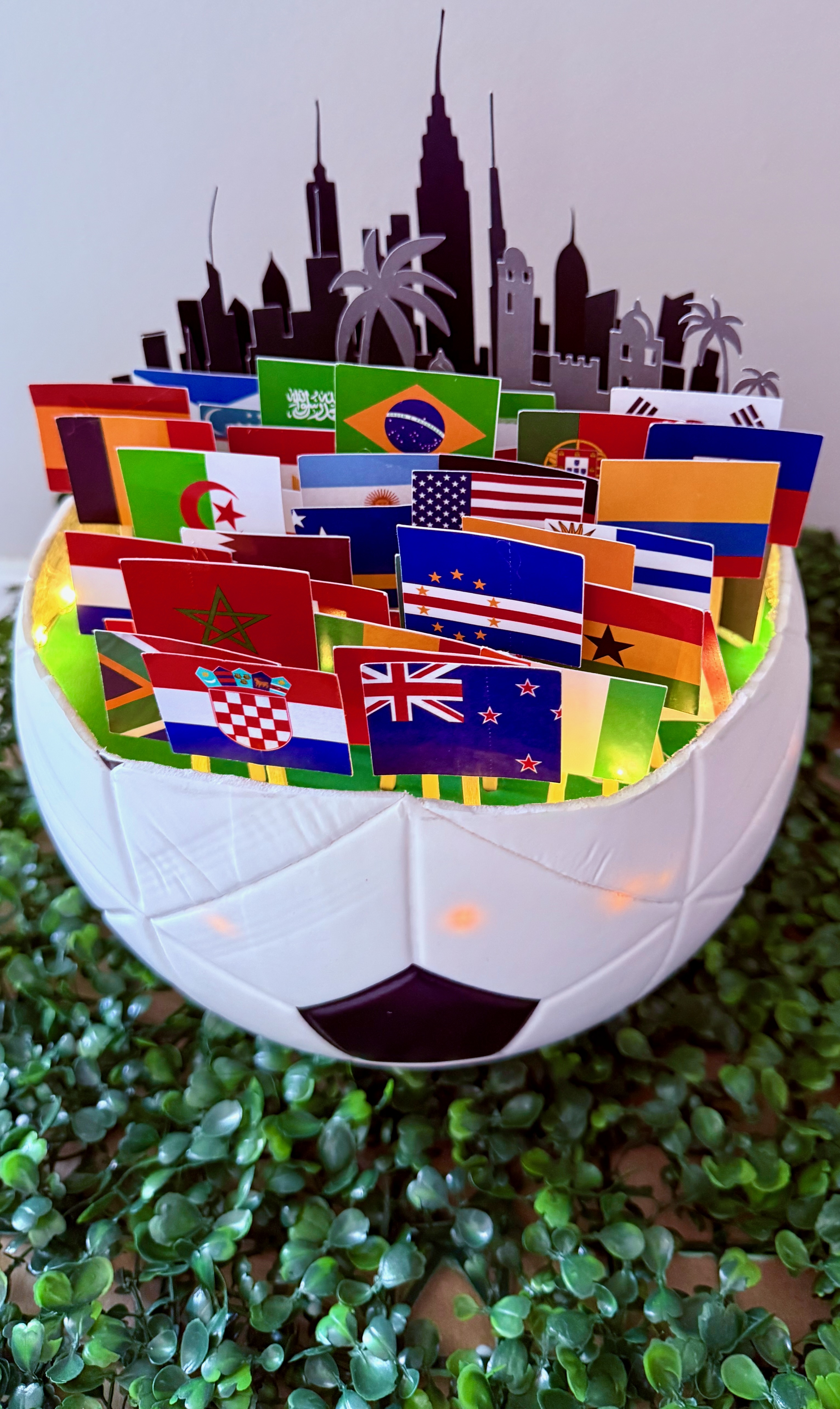 União dos Povos: Somos um só Mundo Unidos pela Paixão do Futebol