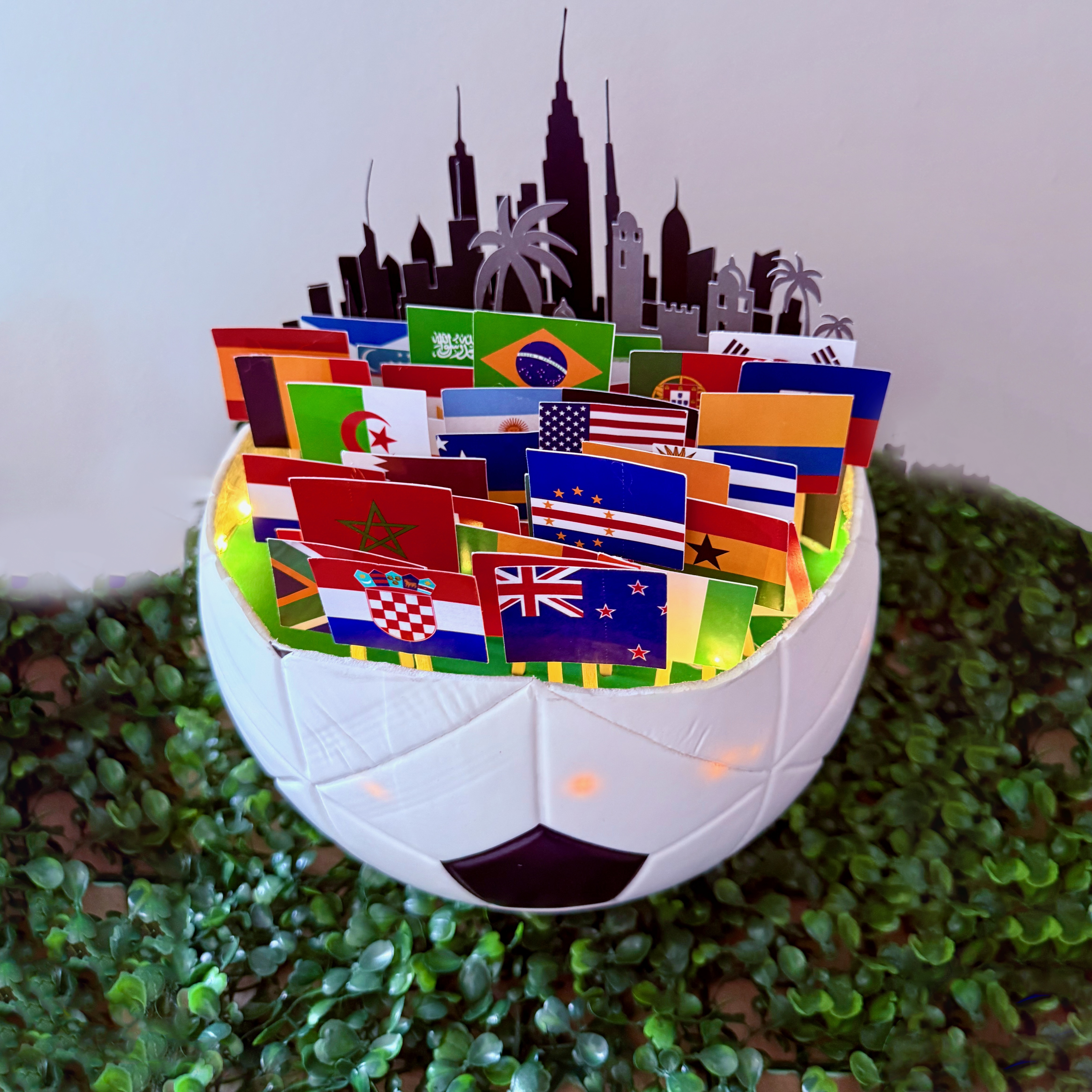 União dos Povos: Somos um só Mundo Unidos pela Paixão do Futebol